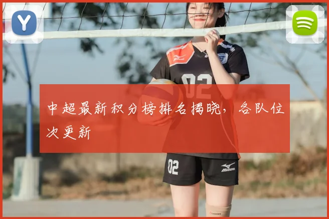 中超最新积分榜排名揭晓，各队位次更新