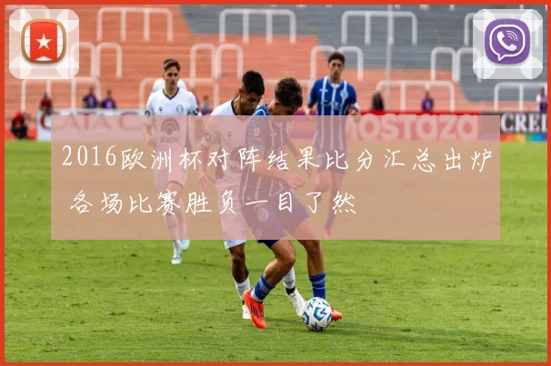 2016欧洲杯对阵结果比分汇总出炉 各场比赛胜负一目了然