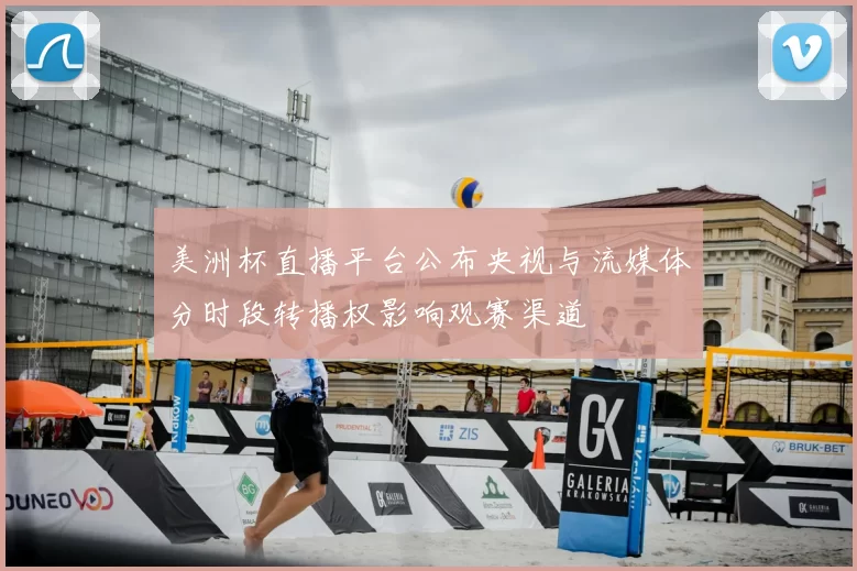 美洲杯直播平台公布央视与流媒体分时段转播权影响观赛渠道